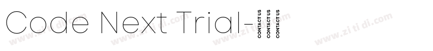 Code Next Trial字体转换
